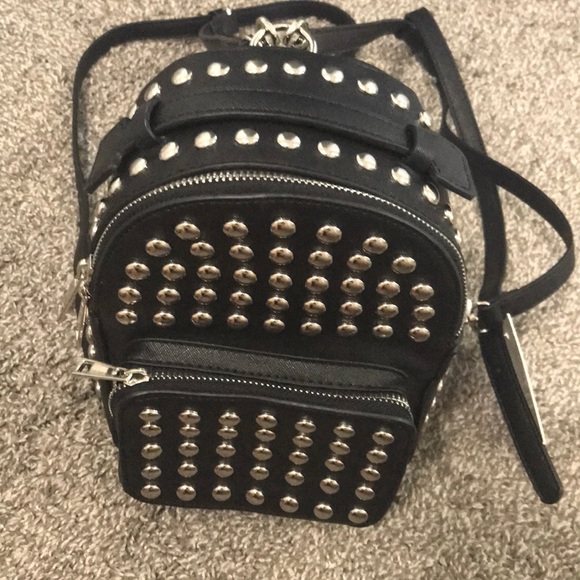 mini backpack studded